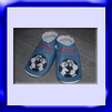 Fussball mit Gesicht und Name